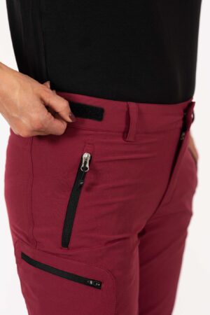 BEA TROUSERS CHERRY RED - WOMEN